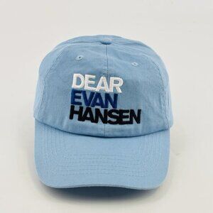 DEAR EVAN HANSEN Broadway Hat Musical REOPENING Back On Stage 2021 Blue Cap